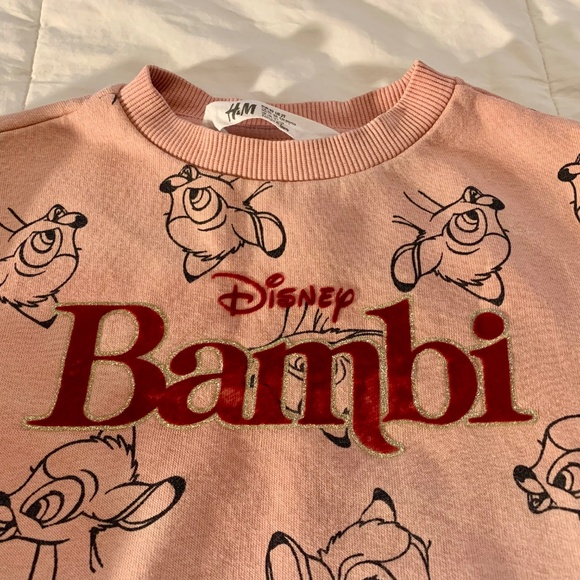 H&M Disney Bambi Sweatshirt 2T - Picture 8 of 15